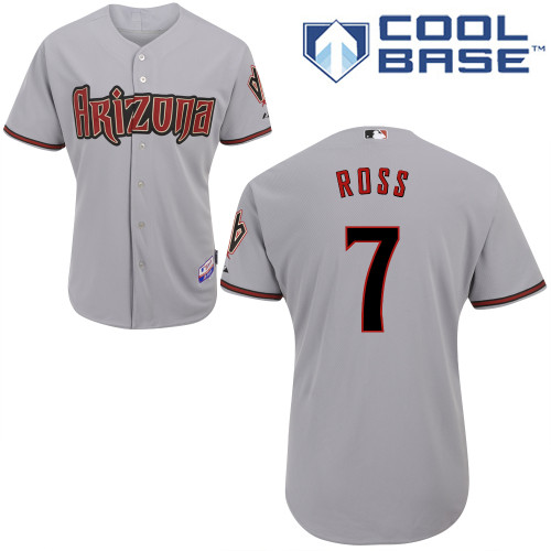 Cody Ross #7 mlb Jersey-Arizona Diamondbacks Women's Authentic Road Gray Cool Base Baseball Jersey